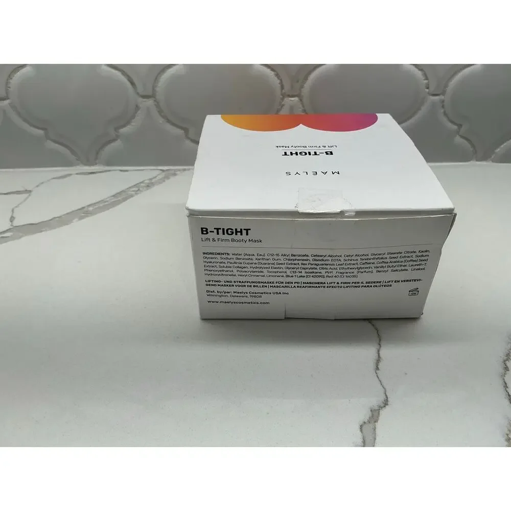 MAËLYS B-TIGHT Lift & Firm Booty Mask (100 mL / 3.4 Fl. Oz.) – Brand New In Box